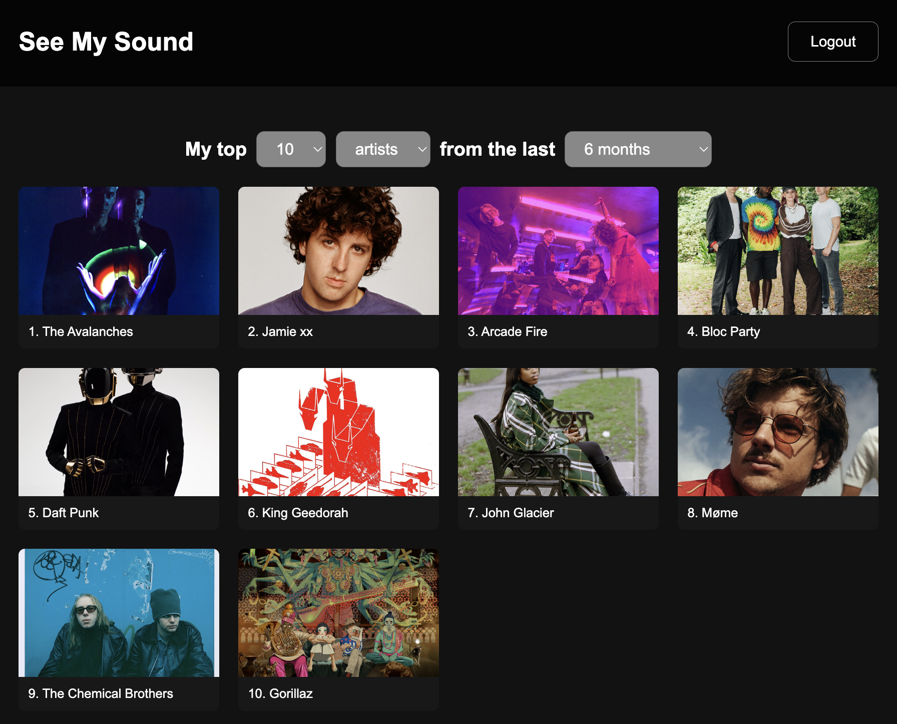 Screenshot of See My Sound